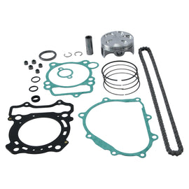 Vertex top end piston kit with single ring for Yamaha 174-23394B, includes high-performance engine components and cylinder parts.