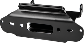 Open Trail winch mount, rugged metal construction designed for off-road vehicles, with mounting brackets and hardware visible.