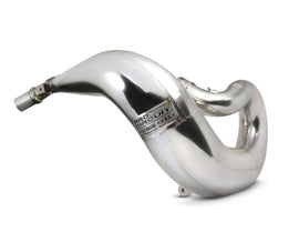 Pro Circuit Platinum Exhaust Pipe 792-2022P for motocross or dirt bikes, showing the sleek metal finish and mounting details.