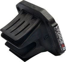 Load image into Gallery viewer, Moto Tassinari Vforce4 intake valve system for Honda CR80/85 motocross bikes, showing the carburetor and valve components.