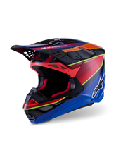 Load image into Gallery viewer, Supertech S M10 Era Helmet Blu/Rd/Ylw Fluo Glossy 2x