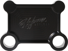 H/D Billet Pull Back Plate Black Batwing