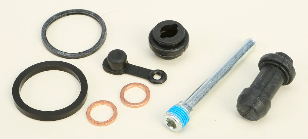 All Balls brake caliper rebuild kit with seals and components for 21-83028 brake calipers, designed for brake maintenance.