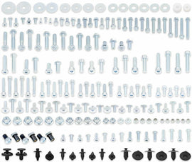 BOLT Sport Bike Pro Pack Kit with hardware, fasteners, and fittings for high-performance bicycle assembly.