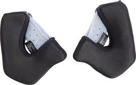 Fly Racing Tourist cheek pads, 10mm, helmet accessories, close-up view showing padded interior for comfort and fit.