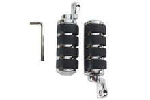 Charger l'image dans la galerie, Large Chrome Cats Paw Footpeg Set