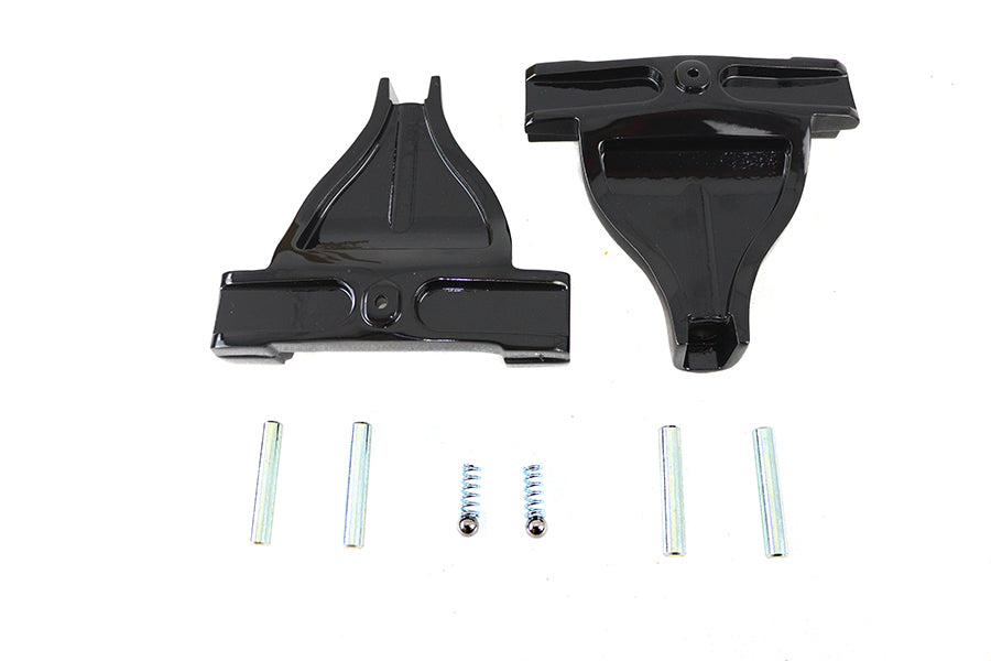 M8 Passenger Footboard Support Set Black