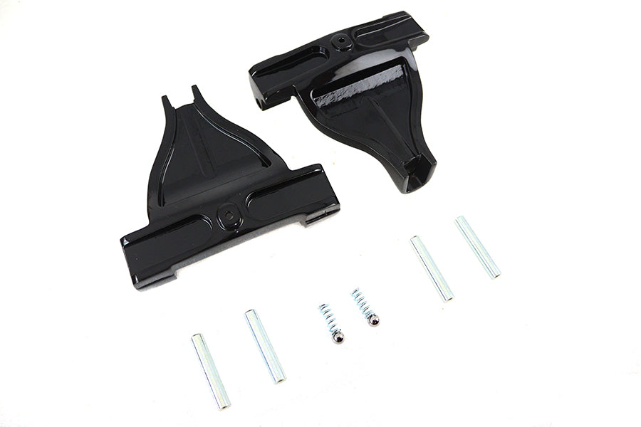M8 Passenger Footboard Support Set Black