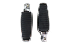 Charger l'image dans la galerie, Chrome Footpeg Set with Rubber Inlay