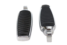 Charger l'image dans la galerie, Chrome Footpeg Set with Rubber Inlay