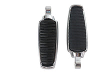 Charger l'image dans la galerie, Chrome Footpeg Set with Rubber Inlay