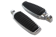 Charger l'image dans la galerie, Chrome Footpeg Set with Rubber Inlay