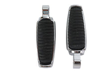 Charger l'image dans la galerie, Chrome Footpeg Set with Rubber Inlay