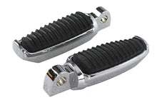 Charger l'image dans la galerie, Chrome Footpeg Set with Rubber Inlay