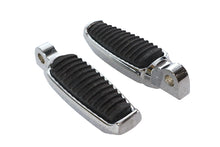 Charger l'image dans la galerie, Chrome Footpeg Set with Rubber Inlay