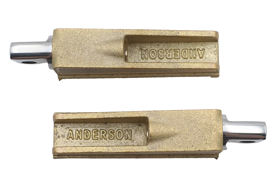 Anderson Footpeg Set Brass