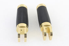 Charger l'image dans la galerie, Caliber Brass Driver Footpeg Set