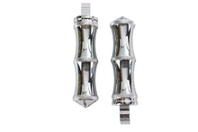 Charger l'image dans la galerie, Chrome Druid Style Footpeg Set