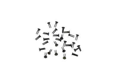 Footboard Black Rivets
