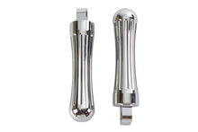 Charger l'image dans la galerie, Chrome Billet Batique Style Footpeg Set