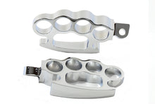 Charger l'image dans la galerie, Chrome Knuckle Footpeg Set