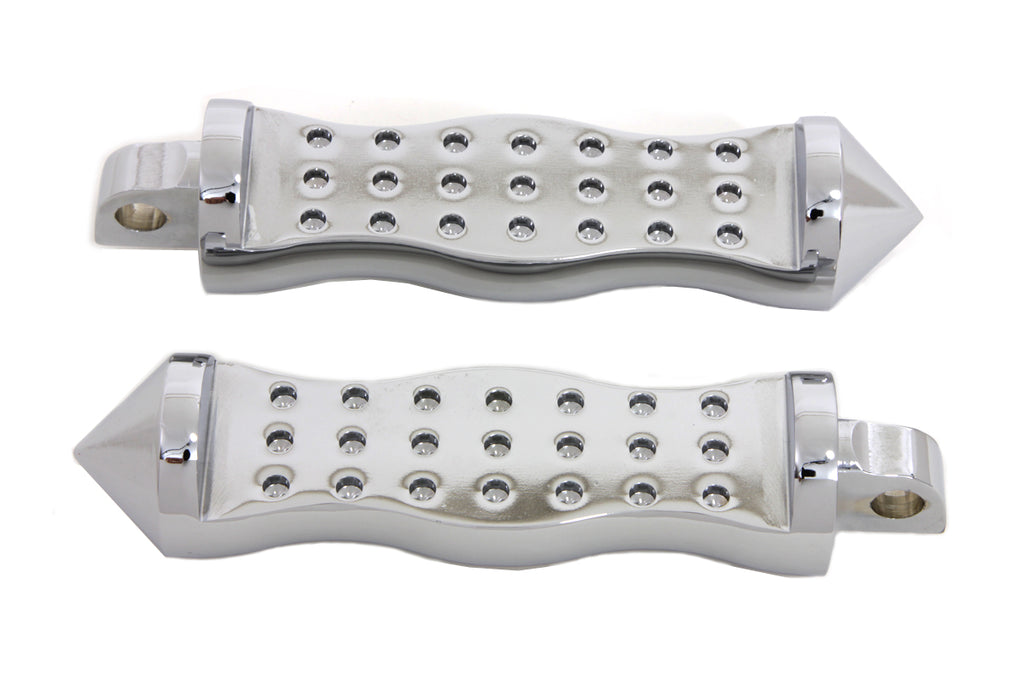 Chrome Form Factor Footpeg Set Druid Style