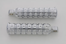 Charger l'image dans la galerie, Chrome Micro Grooved Footpeg Set