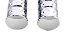 Charger l'image dans la galerie, Chrome Micro Grooved Footpeg Set