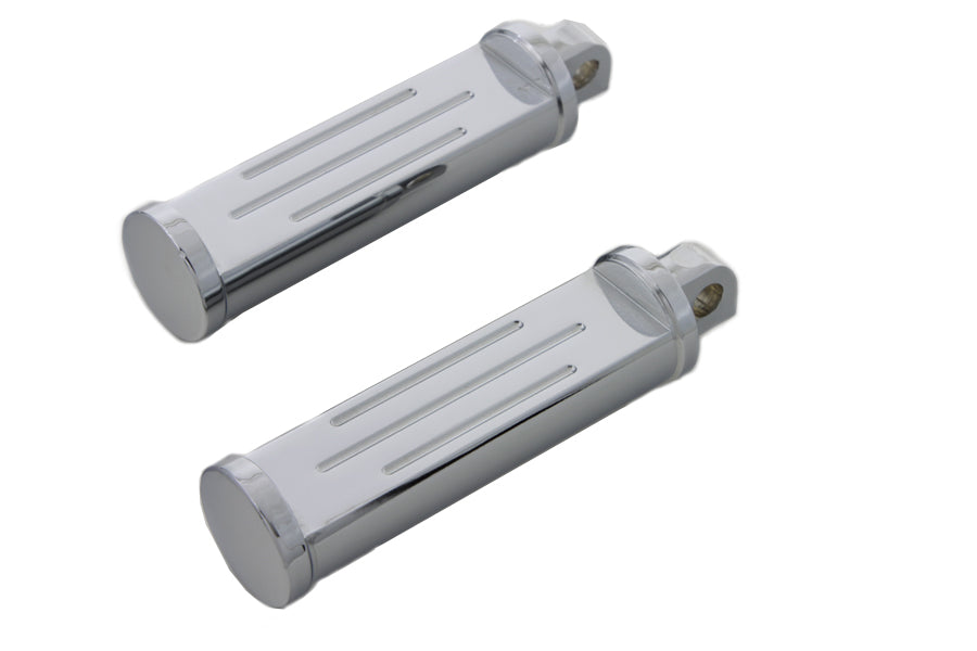 Chrome Ball Milled Footpeg Set