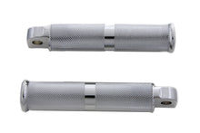 Charger l'image dans la galerie, Chrome Hollow Knurled Footpeg Set