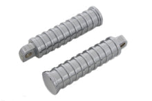 Charger l'image dans la galerie, Chrome Light Grooves Footpeg Set