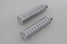 Charger l'image dans la galerie, Chrome Light Grooves Footpeg Set