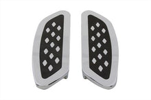 Charger l'image dans la galerie, Driver Footboard Set Chrome with Diamond Design