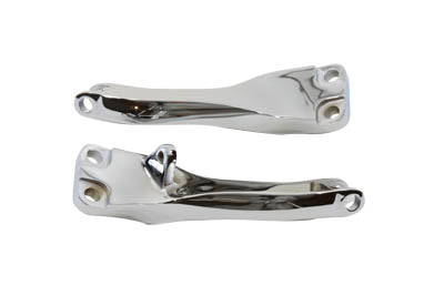 Chrome Passenger Footpeg Mount Set