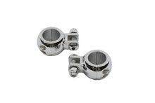 Charger l'image dans la galerie, Chrome Footpeg Mount Clamp Set