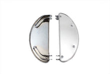 Load image into Gallery viewer, Half Moon Footboard Set Chrome