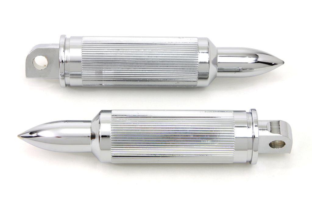 Chrome Bullet Style AK-47 Footpeg Set