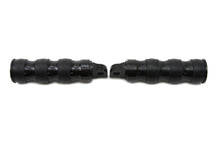 Charger l'image dans la galerie, Black Three Band Style Footpeg Set