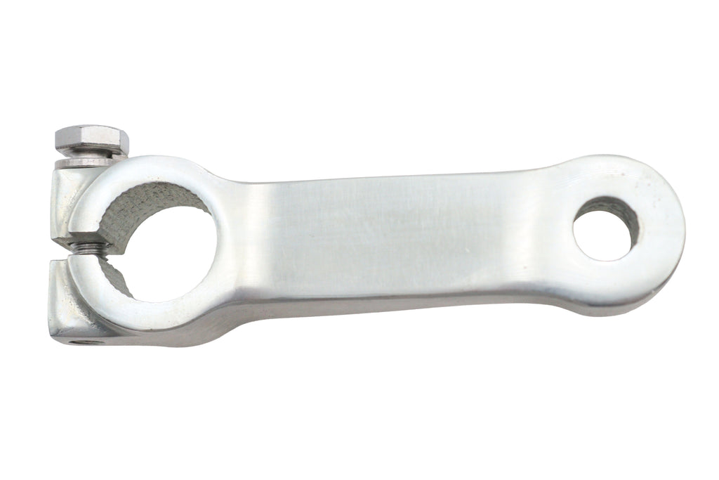 Right Side Footpeg Mount Support Polished