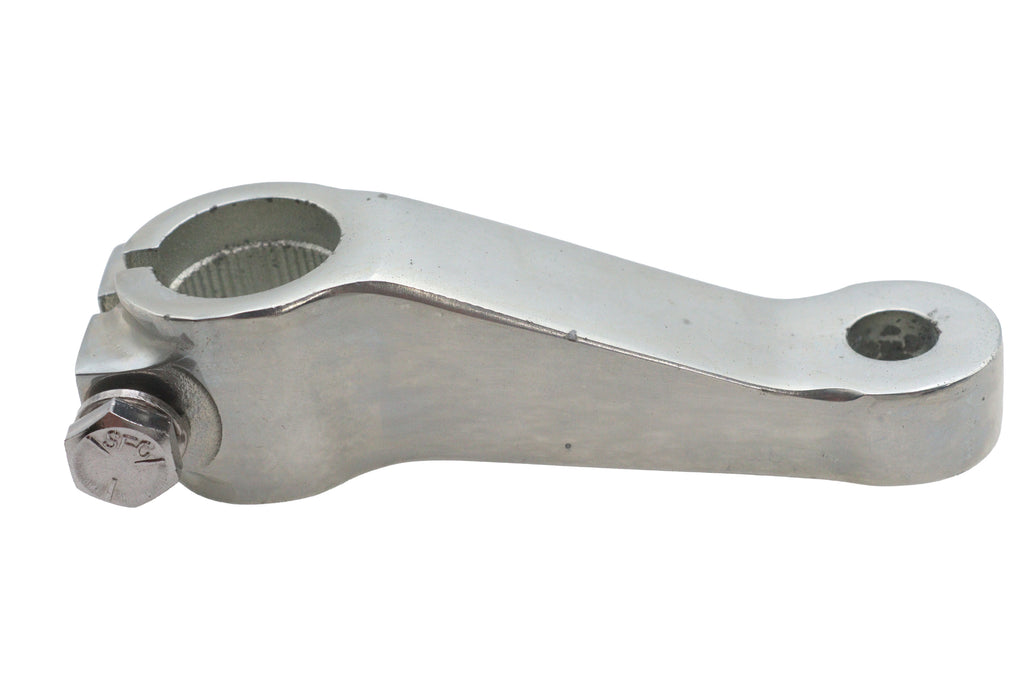 Right Side Footpeg Mount Support Polished