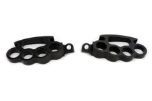 Charger l'image dans la galerie, Black Knuckle Footpeg Set