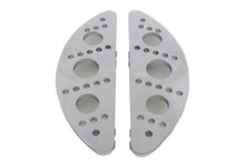 Charger l'image dans la galerie, Driver Chrome Drilled Half Moon Footboard Set