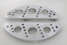 Charger l'image dans la galerie, Driver Chrome Drilled Half Moon Footboard Set