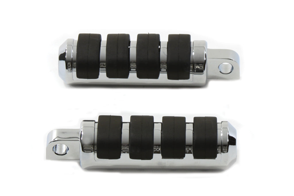 Small Cats Paw Footpeg Set Chrome