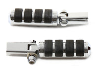 Charger l'image dans la galerie, Passenger Footpeg Set Soft Paw Chrome