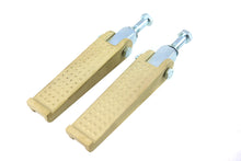 Load image into Gallery viewer, Anderson Chopper Style Footpeg Set Brass