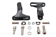 Load image into Gallery viewer, FLT Rear Passenger Footpeg Mount Set Black