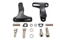 FLT Rear Passenger Footpeg Mount Set Black