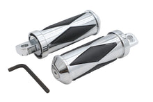 Charger l'image dans la galerie, Diamond Driver Footpeg Set Chrome