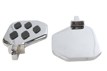 Charger l'image dans la galerie, Factory Sample Chrome Mini Footboard Set with Diamond Design